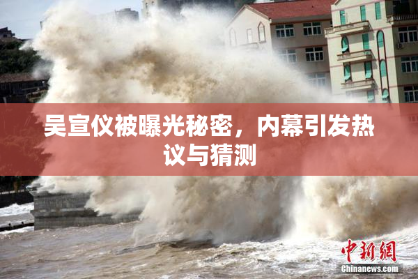 吴宣仪被曝光秘密，内幕引发热议与猜测