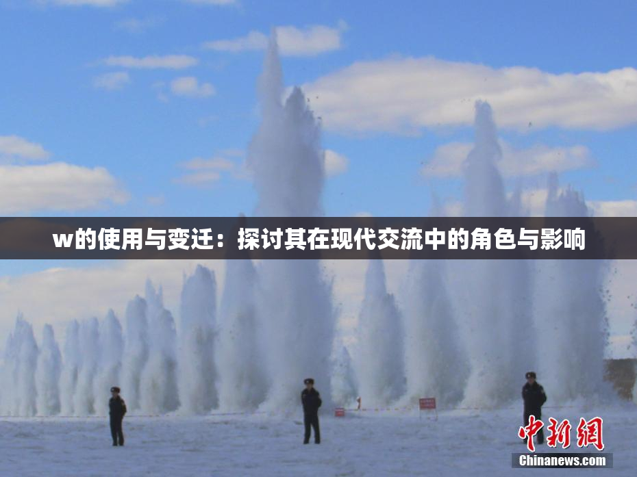 w的使用与变迁：探讨其在现代交流中的角色与影响