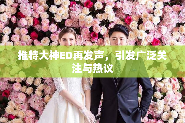 推特大神ED再发声，引发广泛关注与热议