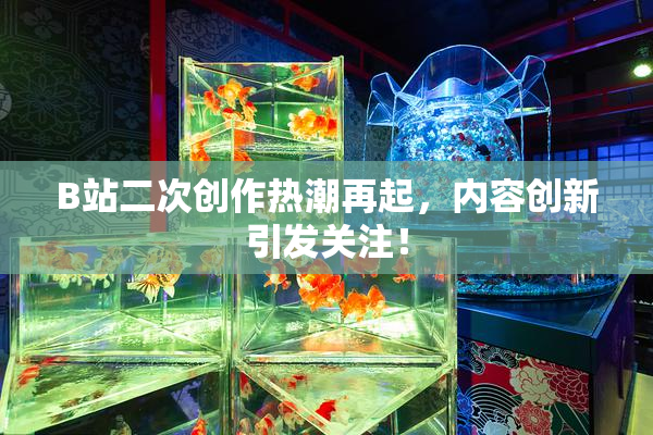B站二次创作热潮再起，内容创新引发关注！