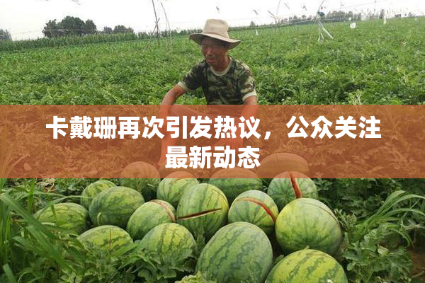 卡戴珊再次引发热议，公众关注最新动态