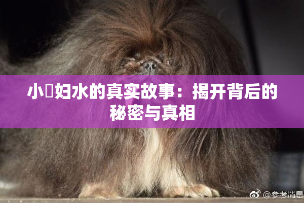 小婬妇水的真实故事：揭开背后的秘密与真相