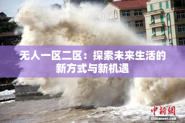 无人一区二区：探索未来生活的新方式与新机遇