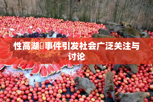 性高湖婬事件引发社会广泛关注与讨论