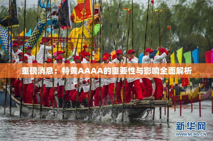 重磅消息：特黄AAAA的重要性与影响全面解析