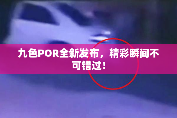 九色POR全新发布，精彩瞬间不可错过！