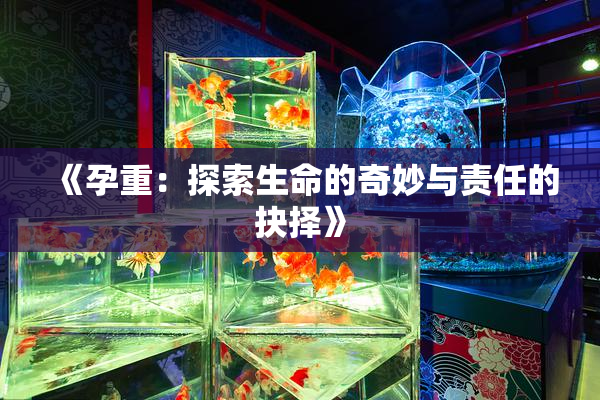 《孕重：探索生命的奇妙与责任的抉择》