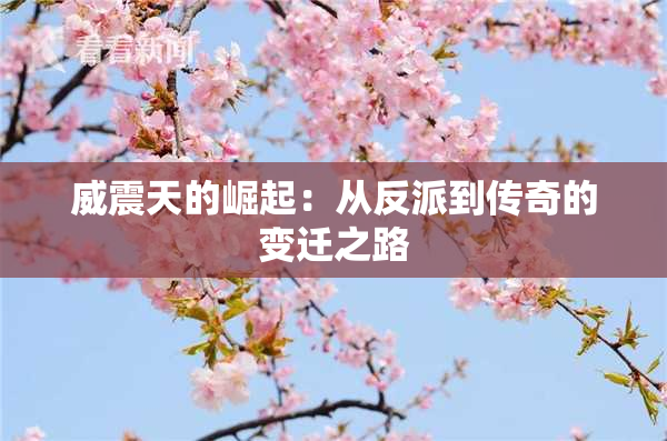 威震天的崛起：从反派到传奇的变迁之路