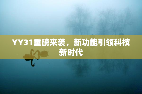 YY31重磅来袭，新功能引领科技新时代