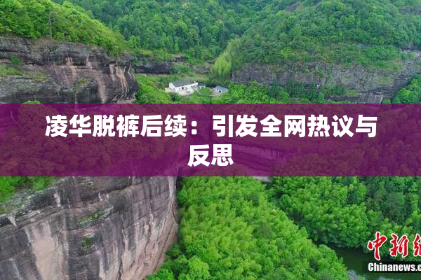 凌华脱裤后续：引发全网热议与反思