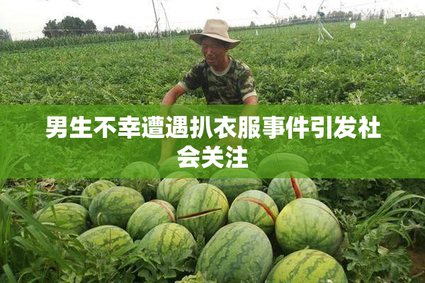 男生不幸遭遇扒衣服事件引发社会关注
