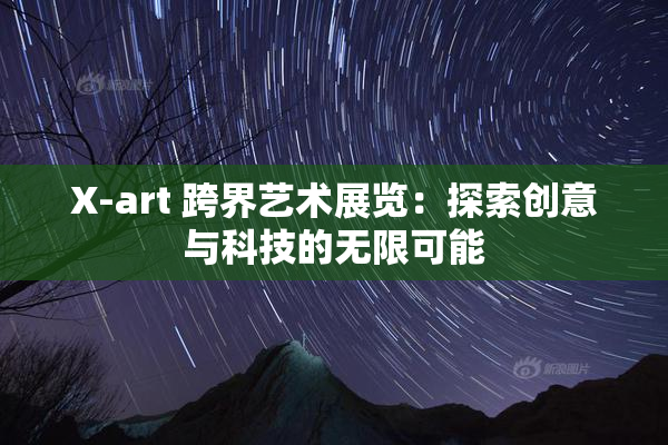 X-art 跨界艺术展览：探索创意与科技的无限可能