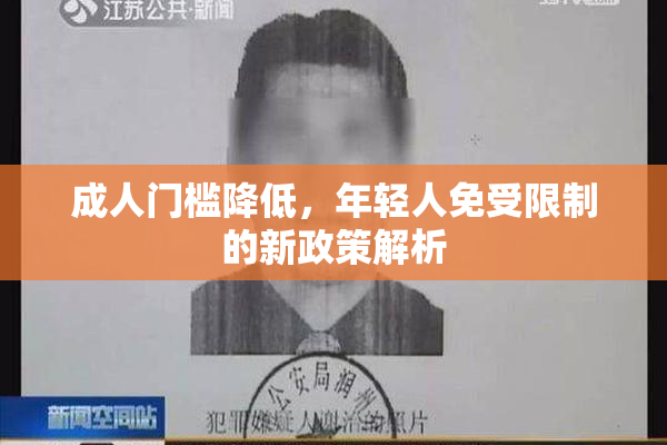 成人门槛降低，年轻人免受限制的新政策解析