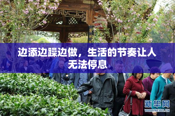 边添边躁边做，生活的节奏让人无法停息