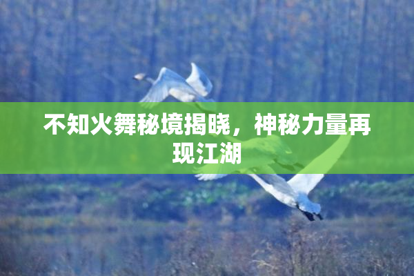 不知火舞秘境揭晓，神秘力量再现江湖