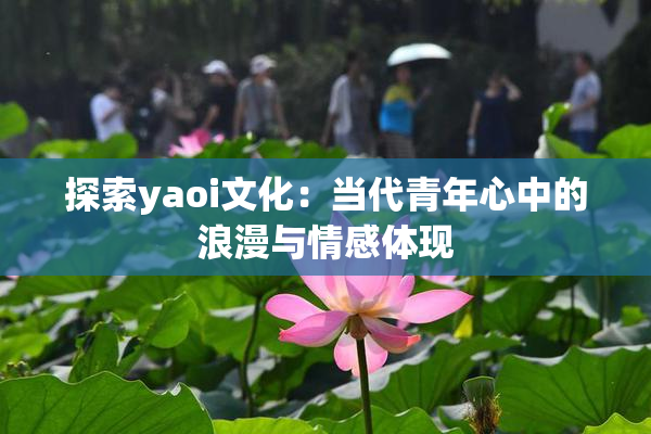 探索yaoi文化：当代青年心中的浪漫与情感体现