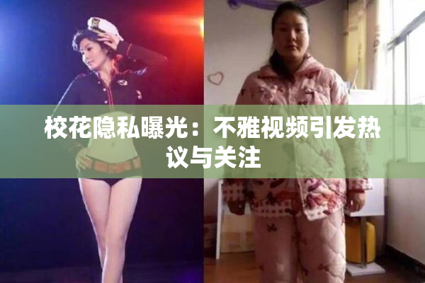 校花隐私曝光：不雅视频引发热议与关注