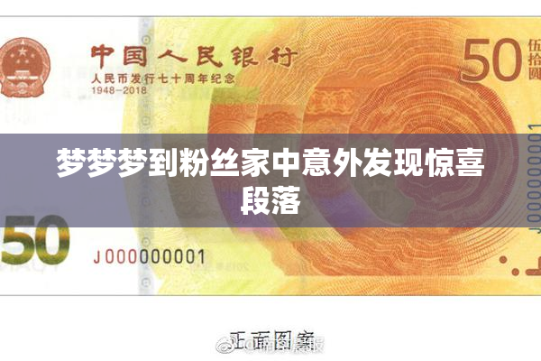 梦梦梦到粉丝家中意外发现惊喜段落