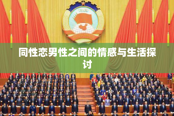 同性恋男性之间的情感与生活探讨