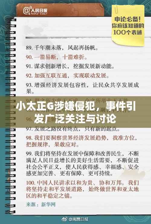 小太正G涉嫌侵犯，事件引发广泛关注与讨论