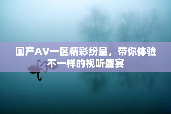 国产AV一区精彩纷呈，带你体验不一样的视听盛宴