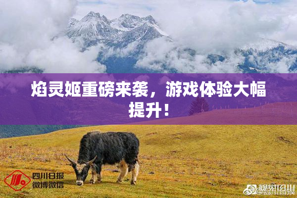 焰灵姬重磅来袭，游戏体验大幅提升！