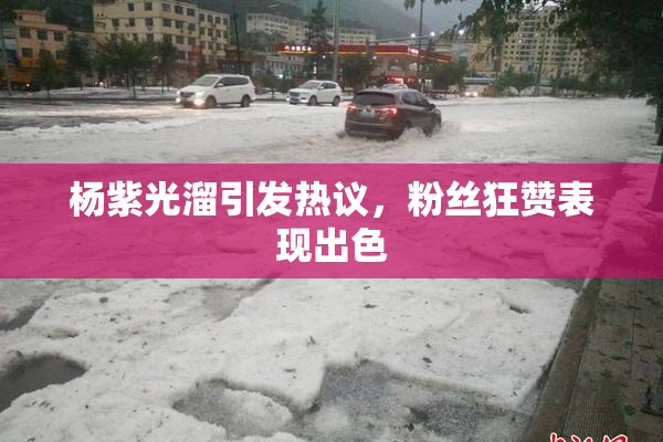 杨紫光溜引发热议，粉丝狂赞表现出色