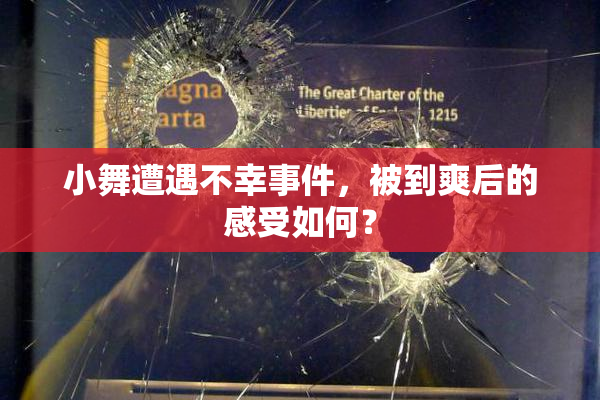 小舞遭遇不幸事件，被到爽后的感受如何？