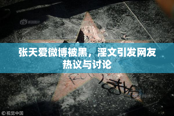 张天爱微博被黑，淫文引发网友热议与讨论
