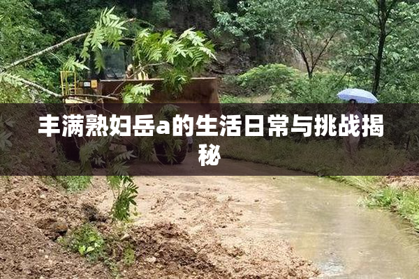 丰满熟妇岳a的生活日常与挑战揭秘