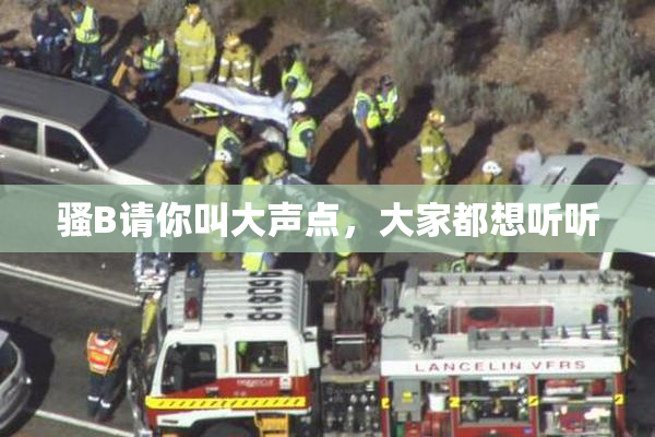 骚B请你叫大声点，大家都想听听
