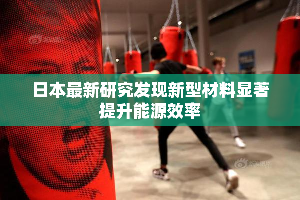 日本最新研究发现新型材料显著提升能源效率