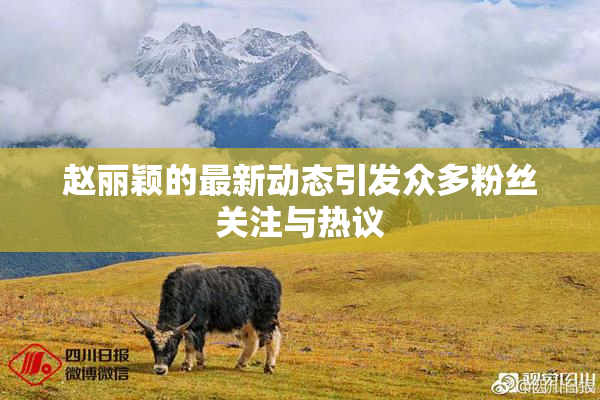 赵丽颖的最新动态引发众多粉丝关注与热议