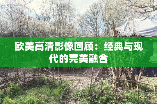 欧美高清影像回顾：经典与现代的完美融合