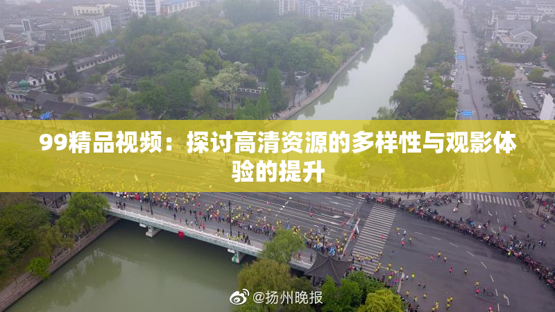 99精品视频：探讨高清资源的多样性与观影体验的提升