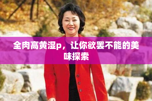 全肉高黄湿p，让你欲罢不能的美味探索