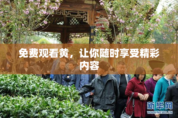 免费观看黄，让你随时享受精彩内容
