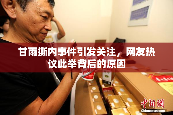 甘雨撕内事件引发关注，网友热议此举背后的原因