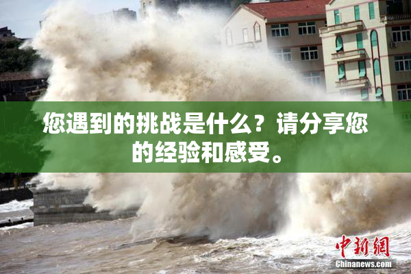 您遇到的挑战是什么？请分享您的经验和感受。