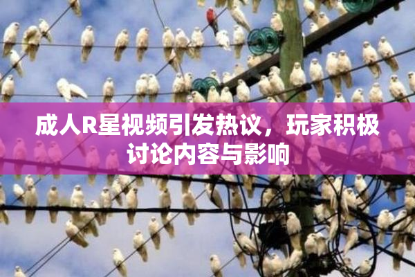 成人R星视频引发热议，玩家积极讨论内容与影响