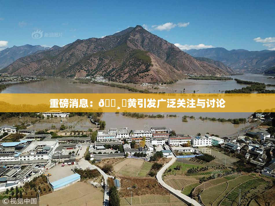 重磅消息：🌸‌黄引发广泛关注与讨论