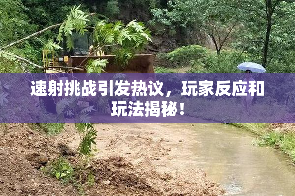 速射挑战引发热议，玩家反应和玩法揭秘！