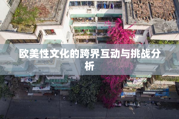 欧美性文化的跨界互动与挑战分析