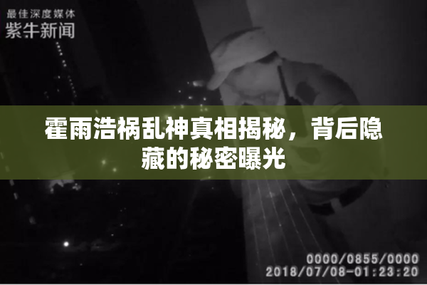 霍雨浩祸乱神真相揭秘，背后隐藏的秘密曝光