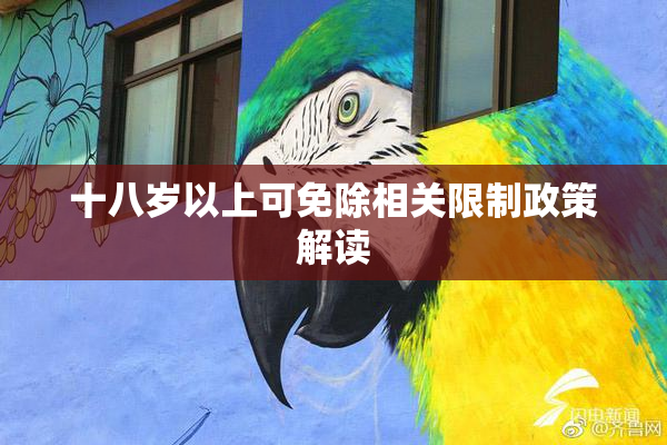 十八岁以上可免除相关限制政策解读