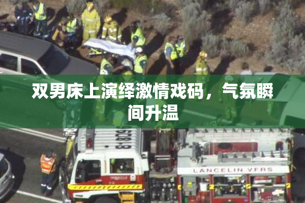 双男床上演绎激情戏码，气氛瞬间升温