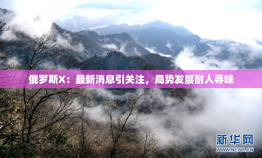 俄罗斯X：最新消息引关注，局势发展耐人寻味