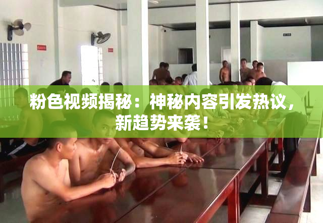 粉色视频揭秘：神秘内容引发热议，新趋势来袭！