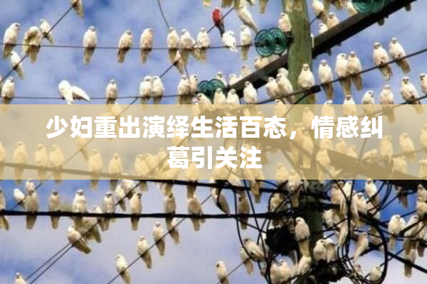 少妇重出演绎生活百态，情感纠葛引关注