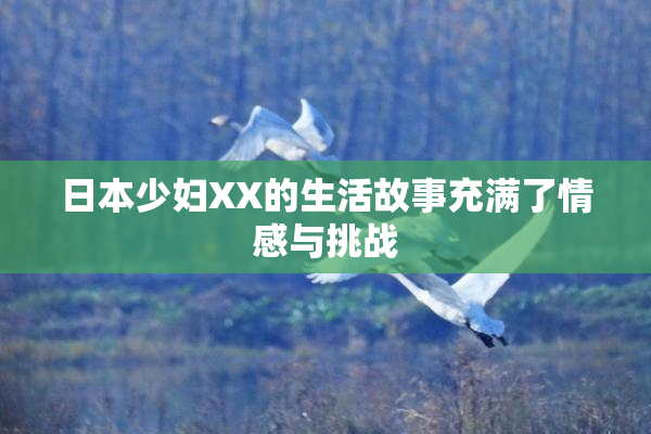 日本少妇XX的生活故事充满了情感与挑战